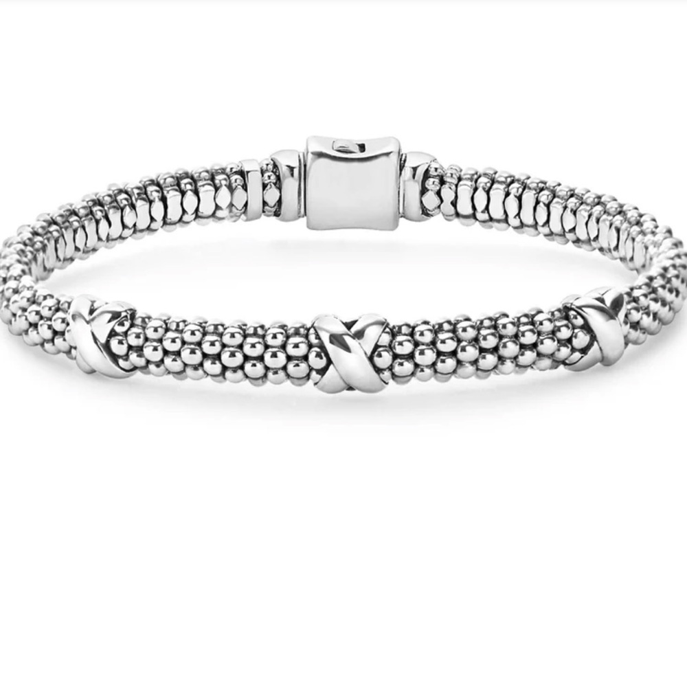 Lagos Three Station X Caviar Bracelet
6mm Size Medium - Picture 2 of 12